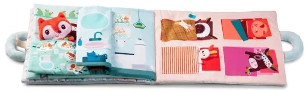 Lilliputiens - Textilná knižka Dobré ráno líška Alice