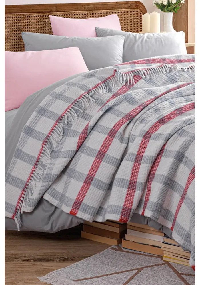 Sivá prikrývka 180x220 cm Warm Soft – Mijolnir