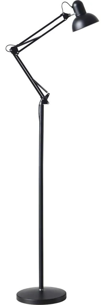 Kobi Flexibilná stojacia lampa AURIQ 1xE27/60W/230V 184 cm čierna KLLATCZ