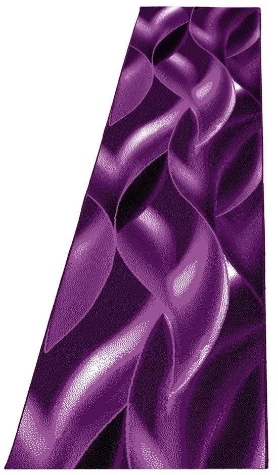 Fialový behúň 80x300 cm Plus – Ayyildiz Carpets