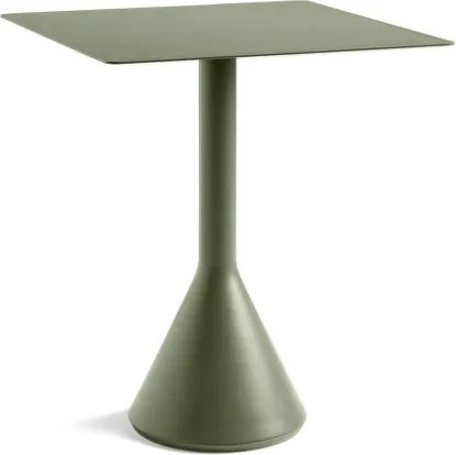 HAY Stôl Palissade Cone Table 65x65 cm, olive