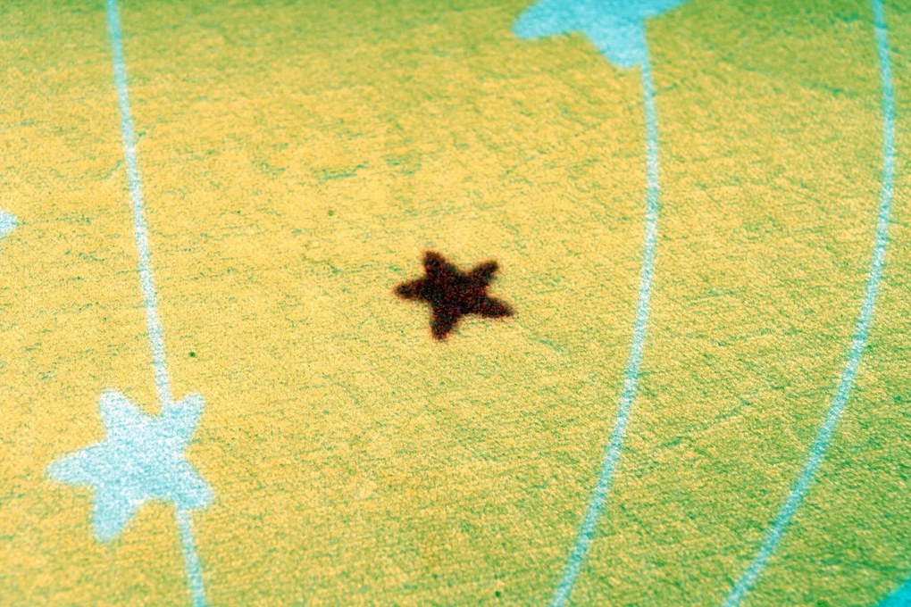 Detský kusový koberec Magic Kids ML 105 Cuel, 160x230, modrá, detská izba, Obsession