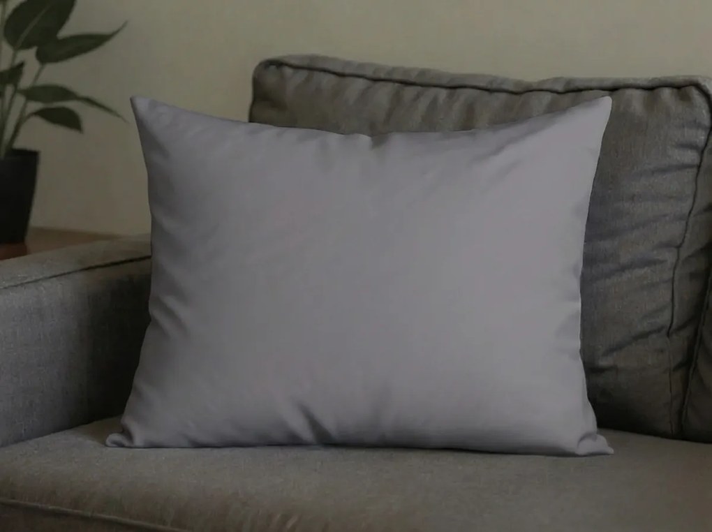 Obliečka na vankúš DENYX BLEND 70x90 cm sivá