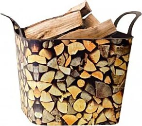 Kôš univerzálny MP Flexi 36L - dekor drevo