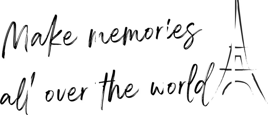 Obraz - Make memories (150x105 cm)