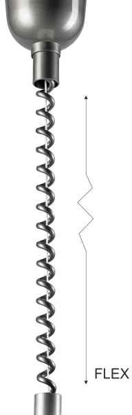 Sťahovací luster CHIARA 1xE27/60W/230V strieborná/buk