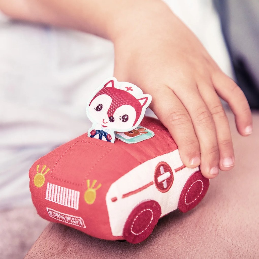 Lilliputiens - Pull-back autíčko s líškou Alicou