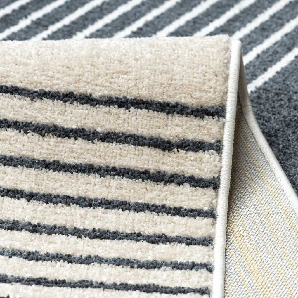 Dywany Łuszczów, Kusový koberec Fusion 0240 cream/yellow, 80x150, viacfarebná, kancelária