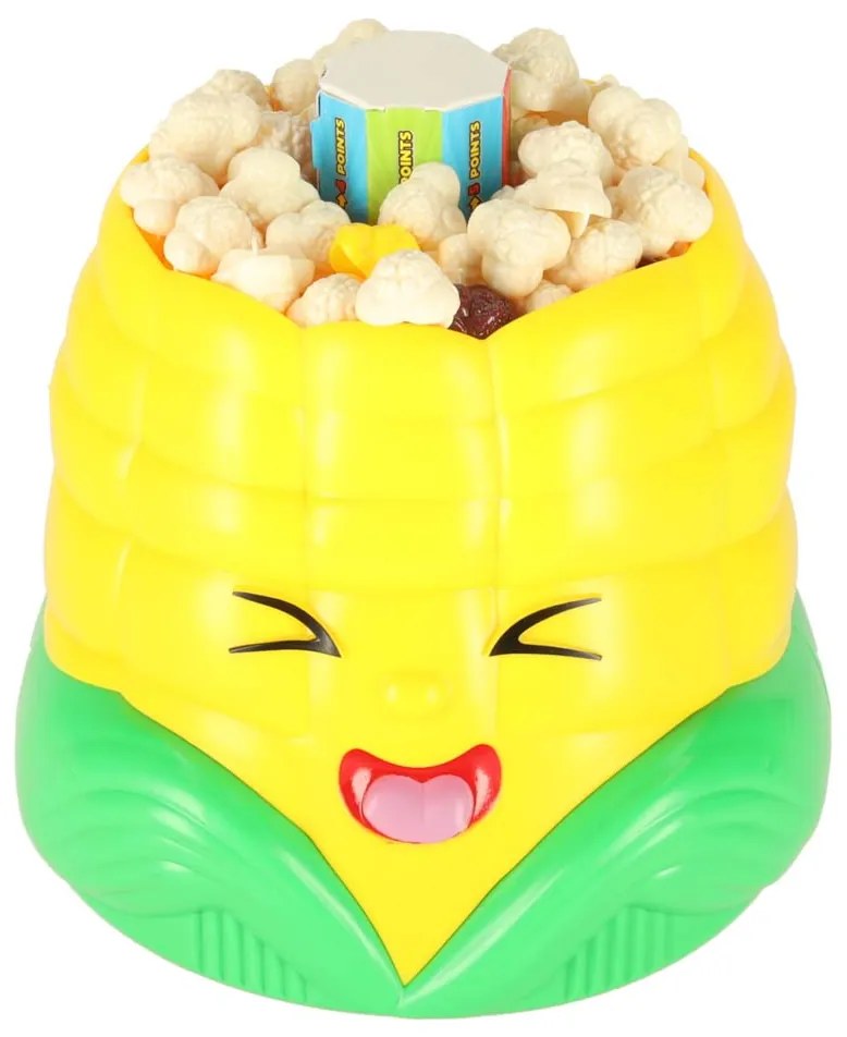 KIK Popcornovač – rodinná hra Chyť popcorn, arkádová hra pre deti 4+, 2–4 hráči