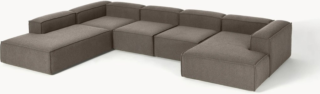 Panoramatická modulárna pohovka z buklé Lennon