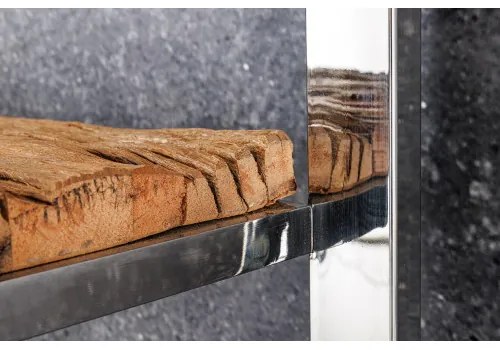 Knižnica/Regál Barracuda 43616 140cm Drevo Teak - Komfort-nábytok