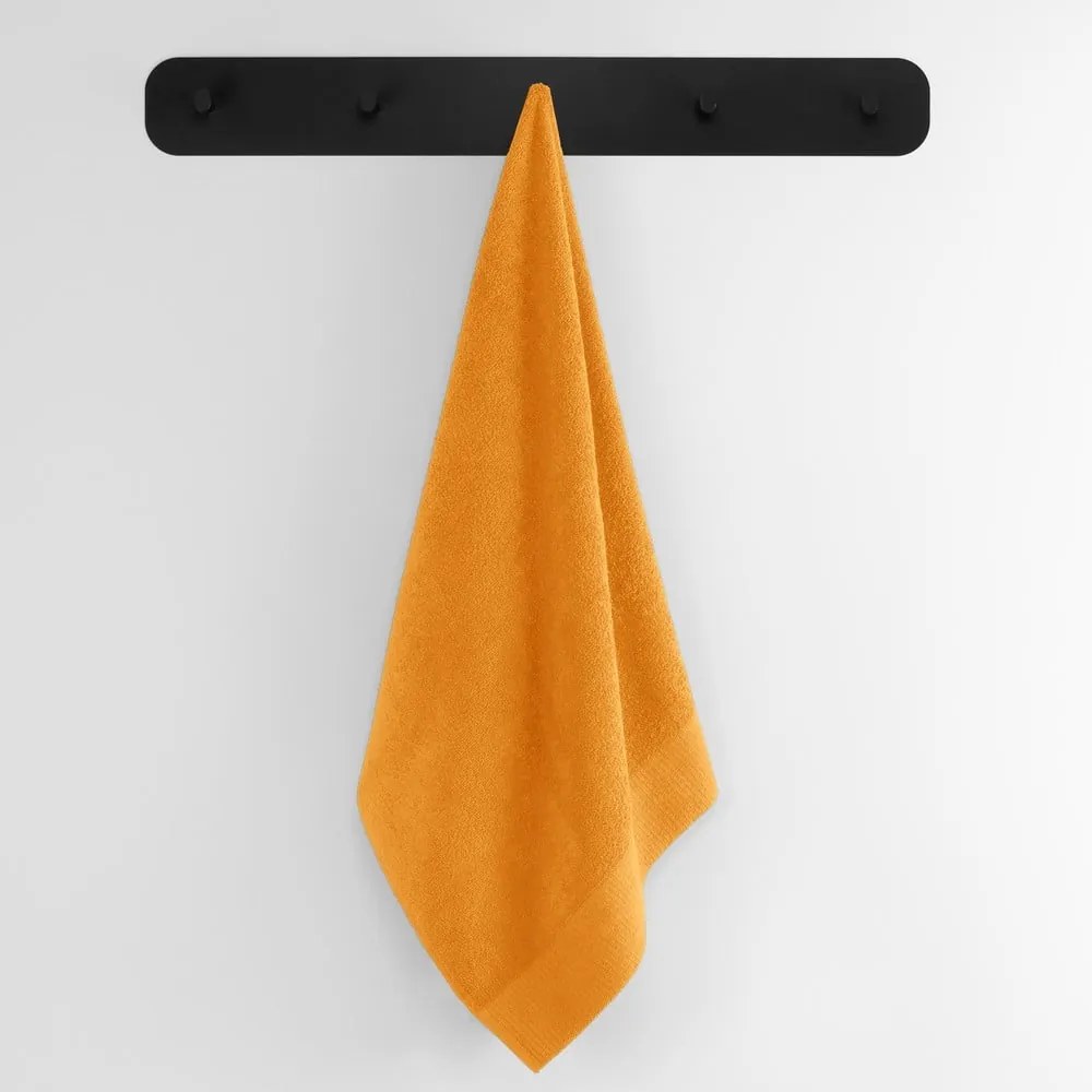 Oranžový froté bavlnený uterák 30x50 cm Amari – Restilo