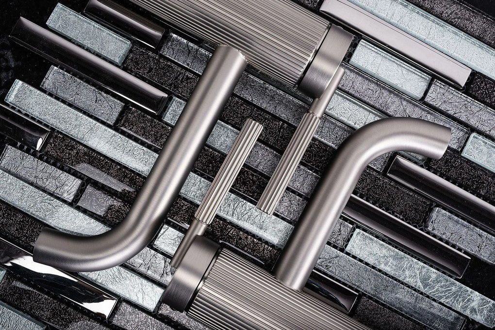 Rea Argon, vysoká umývadlová batéria h-295, brúsená oceľ, REA-B6450