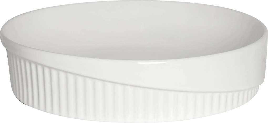 Novoterm Keramické umývadlo na dosku NV-KR-9037 (ø 42,5 cm) biele