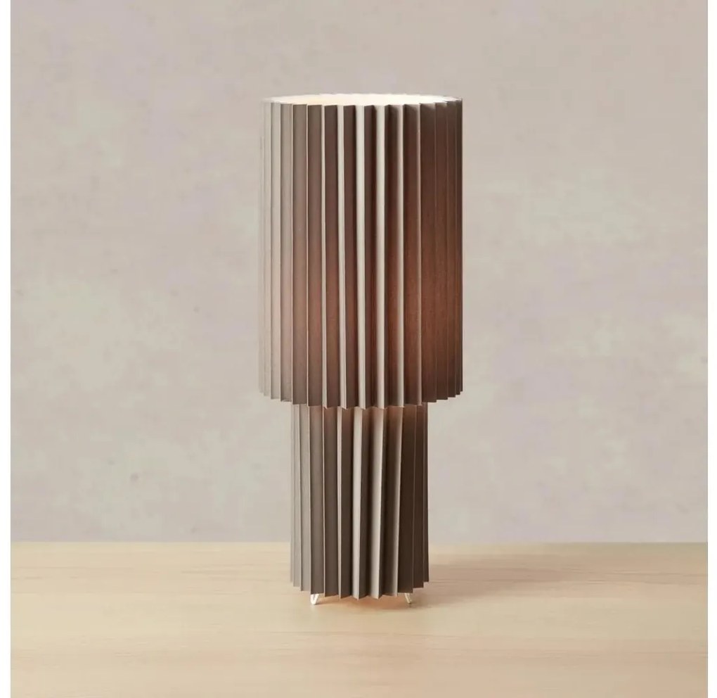 Markslöjd 108898 - Stolová lampa CATIS 1xE27/60W/230V 45 cm sivá