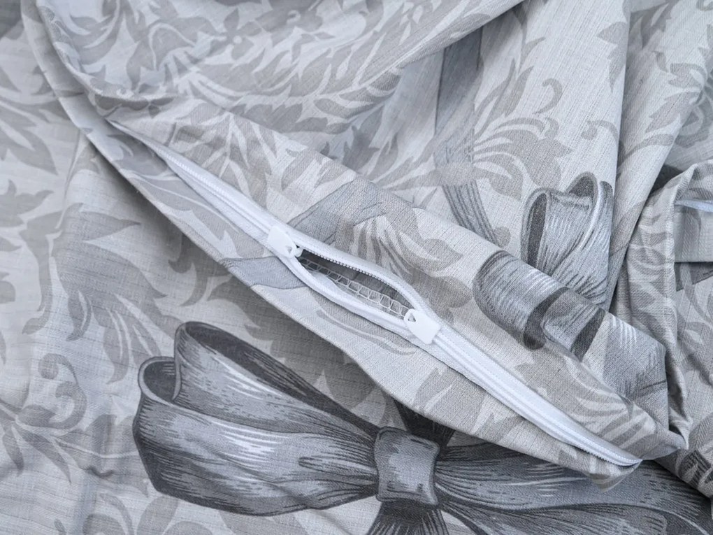 Bavlnené obliečky HARMONY sivé Rozmer obliečky: 70 x 90 cm | 140 x 200 cm