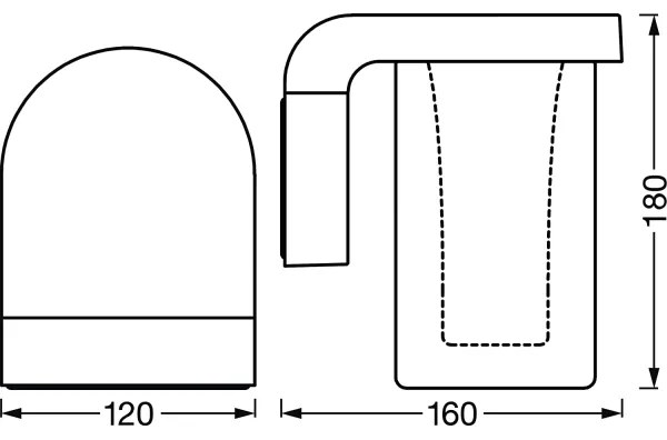 Ledvance - LED RGBW Stmievateľné svietidlo SMART+ CASCADE LED/10W/230V Wi-Fi IP44