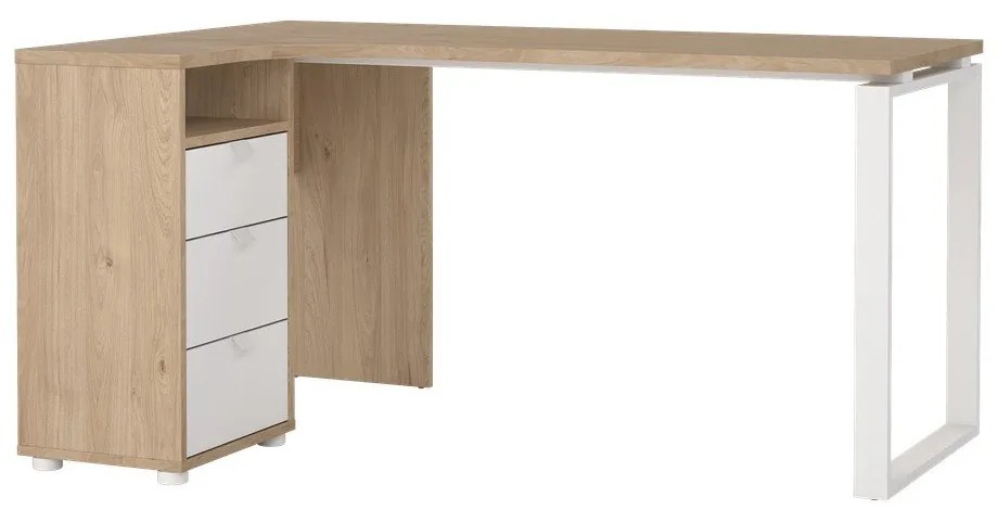 Pracovný stôl s doskou v dubovom dekore 100x150 cm Sign – Tvilum