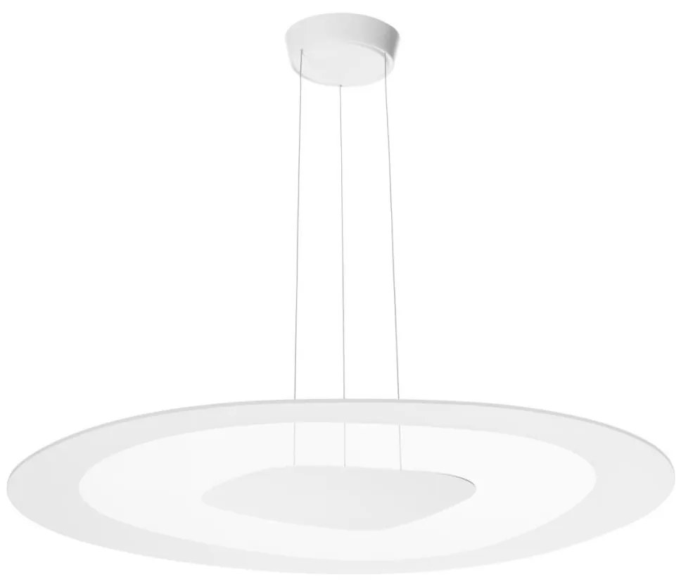 Linea Light 90349 - LED Luster na lanku ANTIGUA LED/46W/230V 80,8 cm CRI 90 biela