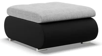 Taburetka FORESTA sivá / čierna