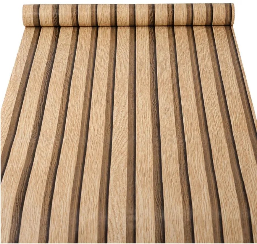 Samolepiace tapety 45 cm x 10 m IMPOL TRADE 9342, lamely dub svetlý, Samolepiace tapety