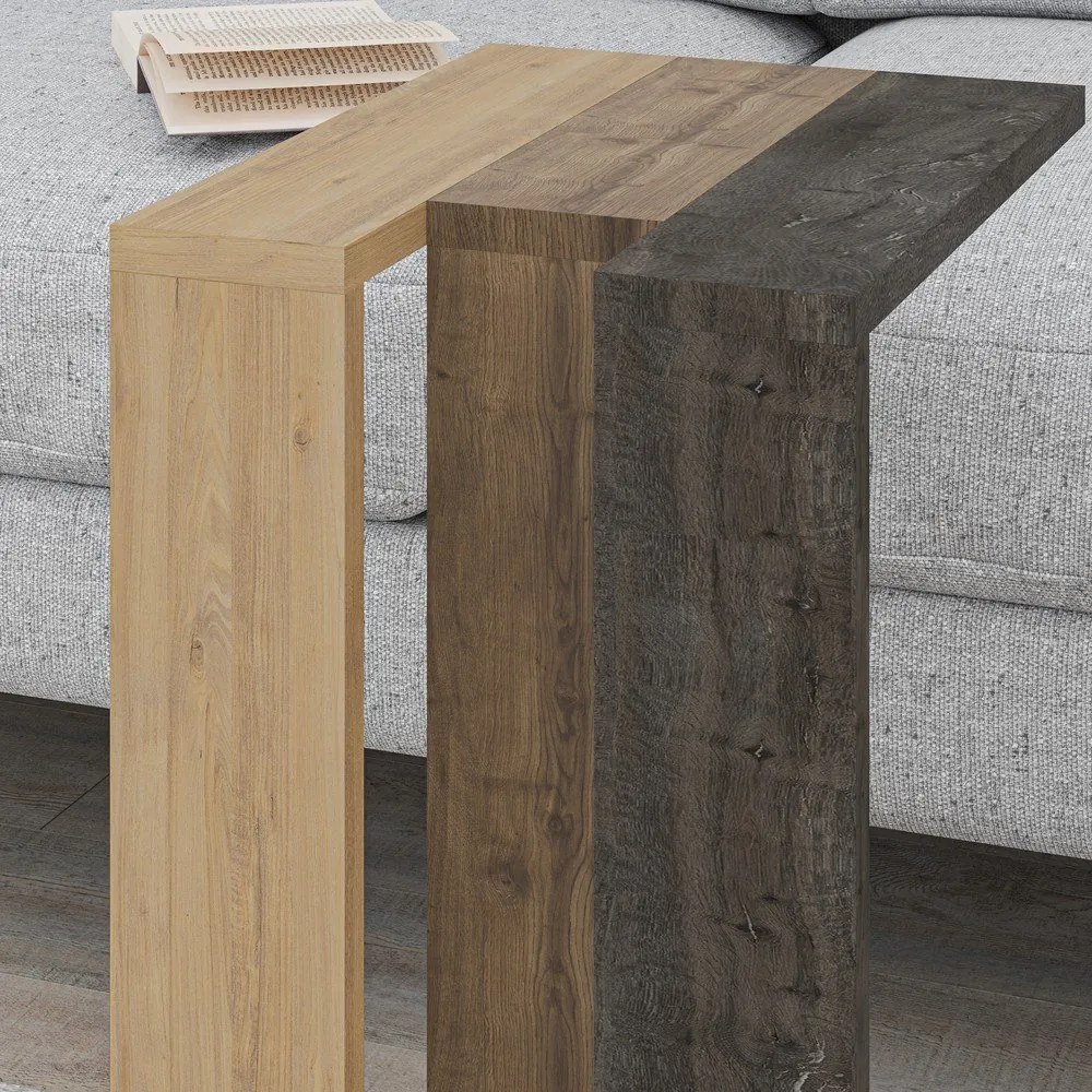 Odkladací stolík v dekore duba 40x30 cm Macha – Marckeric