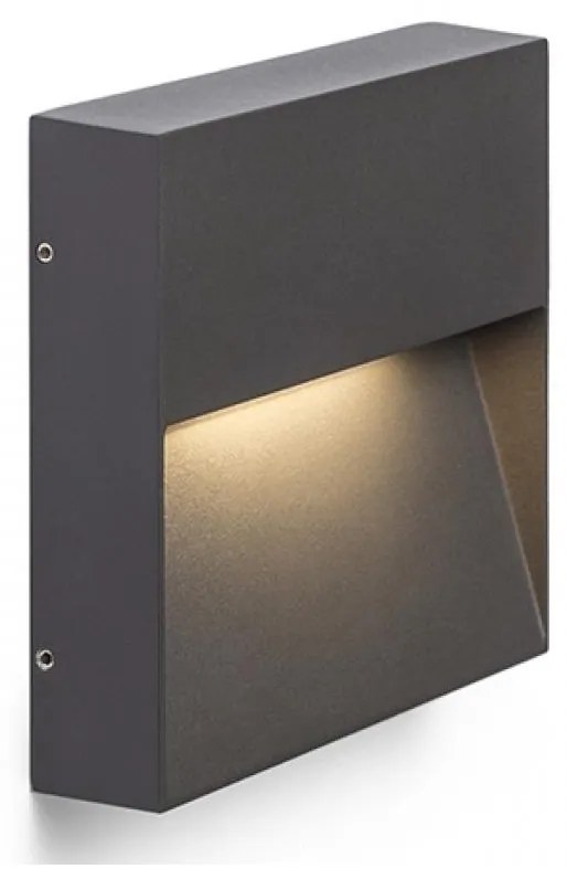 RED - Design Rendl - R12544 - LED Vonkajšie nástenné svietidlo AQILA LED/6W/230V IP54