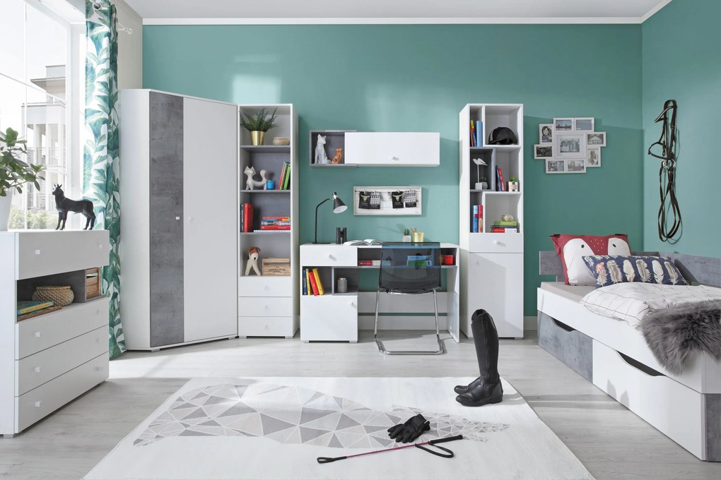 Meblar Regál Sigma SI7 (2 farby) Farba: Biela