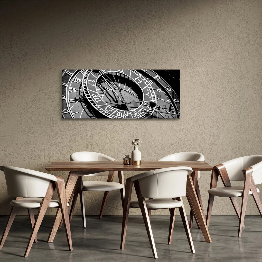 Obraz - Astronomické hodiny, Praha, Česká Republika (120x50 cm)