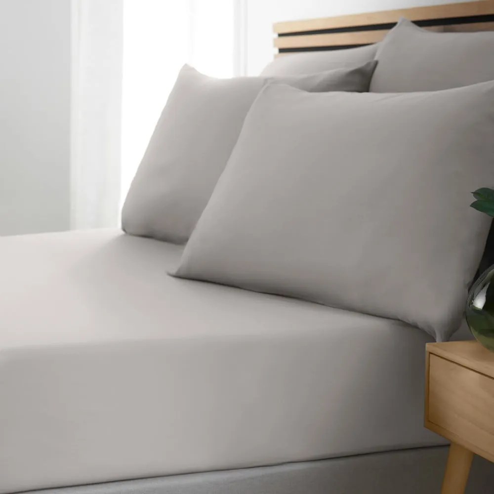 Sivá napínacia plachta 150x200 cm So Soft Easy Iron – Catherine Lansfield