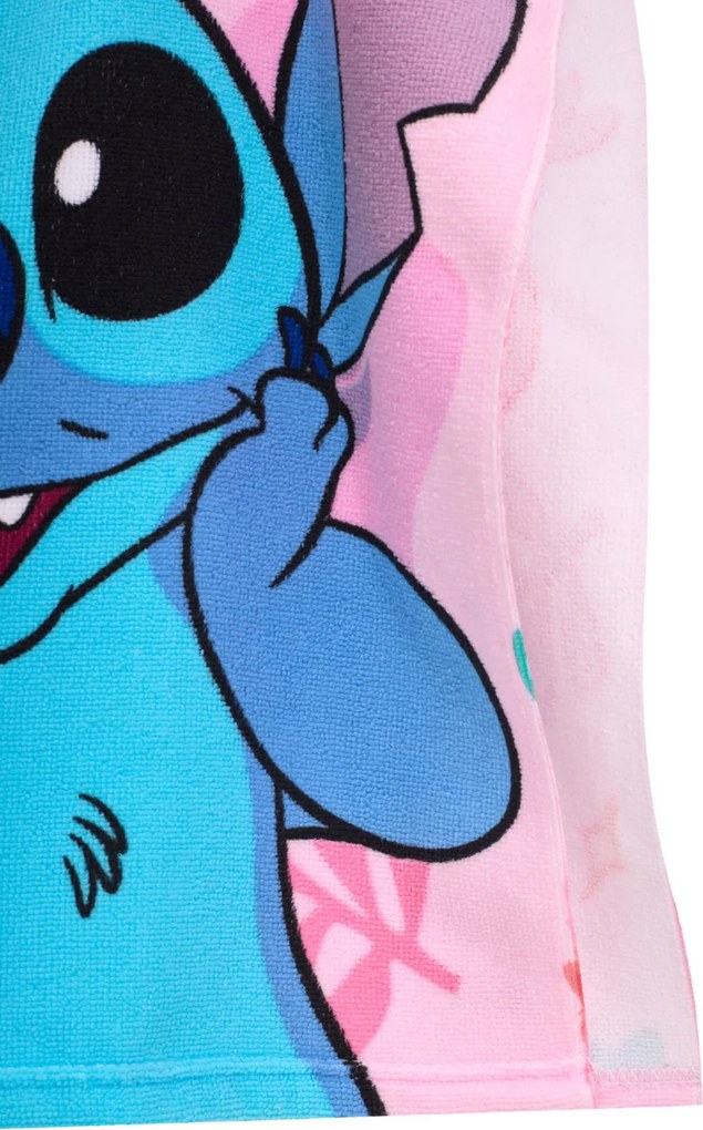 Detské pončo mikrovlákno Lilo and Stitch 50x100cm Faro Tiahome