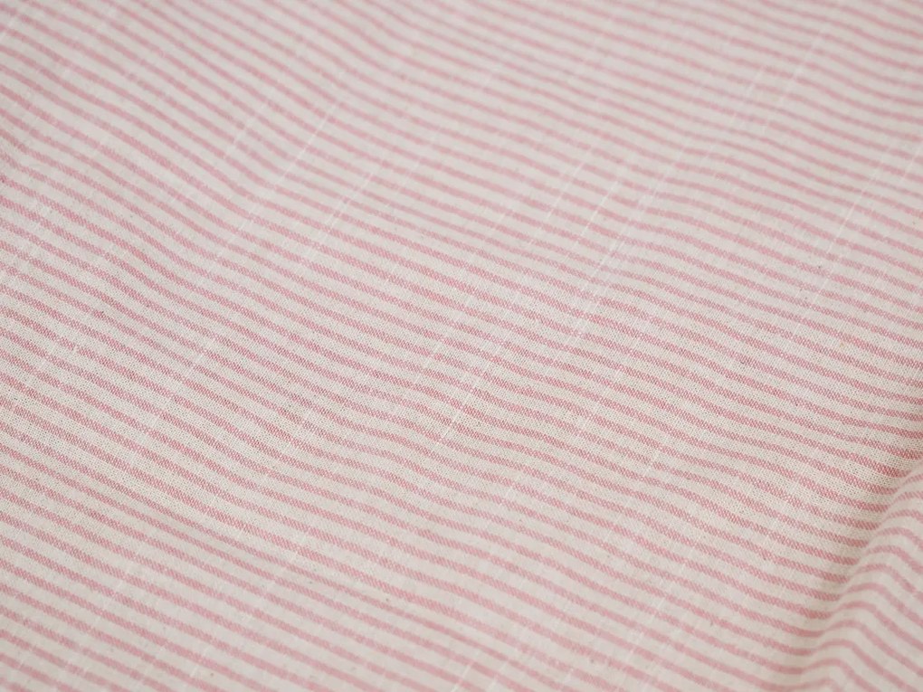 Bavlnené obliečky LÍNIA PINK ružové Rozmer obliečky: 70 x 90 cm | 140 x 200 cm