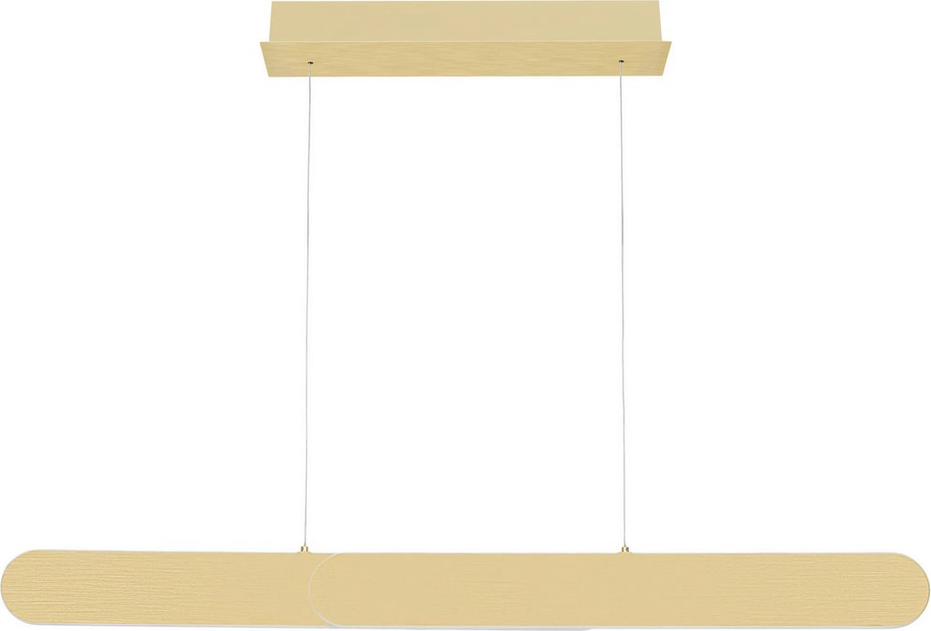 XXXLutz ZÁVESNÉ LED SVIETIDLO, 115/7,5/150 cm Dieter Knoll - Interiérové svietidlá - 006033002401