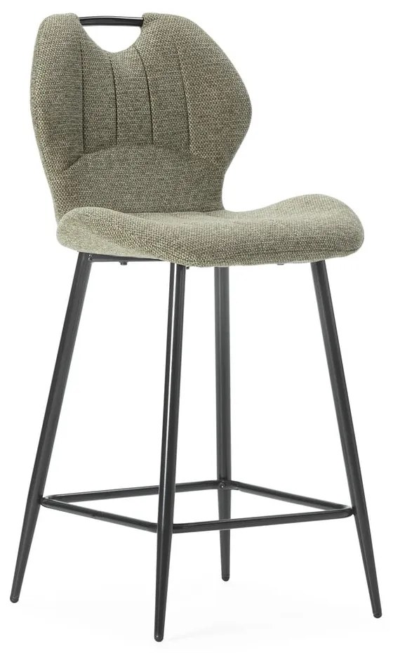 Zelené barové stoličky v súprave 2 ks (výška sedadla 65 cm) Muli – Marckeric