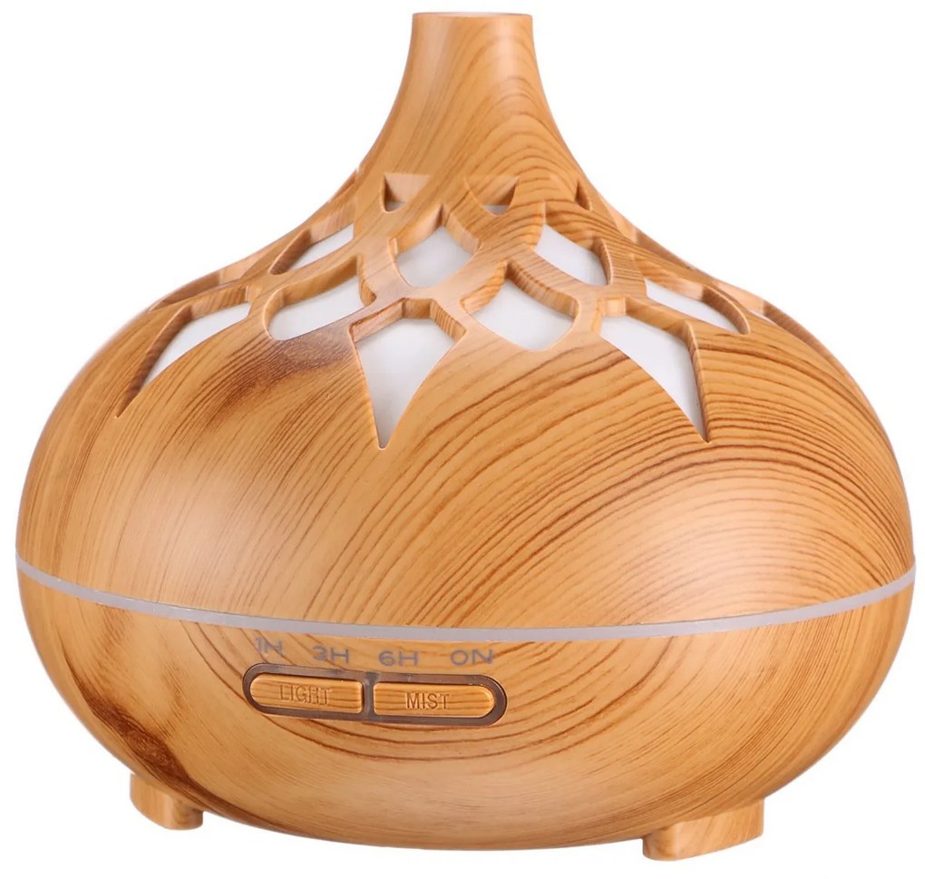 Sixtol Aróma difuzér Palm svetlé drevo, 500 ml