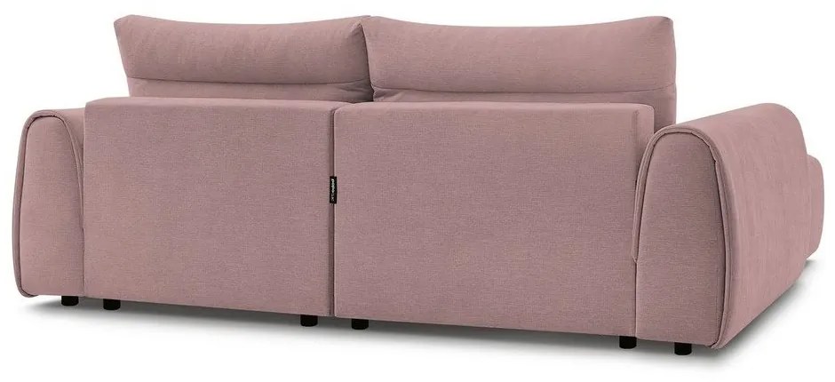 Svetloružová rohová pohovka Aden – Bobochic Paris
