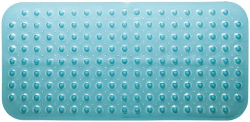 Protišmyková podložka do kúpeľne Multi 79x38 cm modrá PRED201, 1 ks