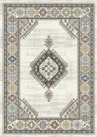 BE Koberec Malaga 8171  CREAM – krémový obdĺžnikový Rozmer: 160x220 cm