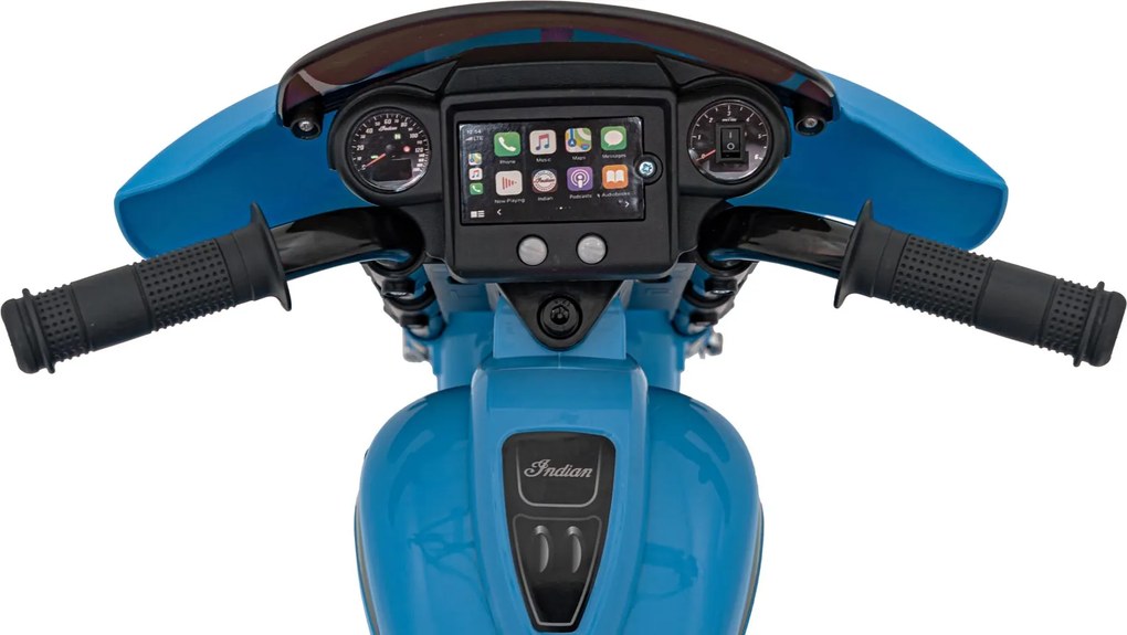 Ramiz Modré vozidlo Chopper INDIAN