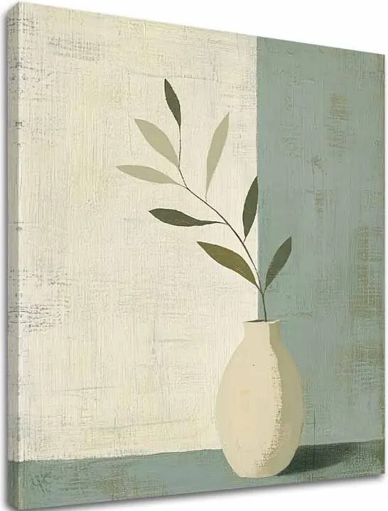 Obraz na plátne Váza na Béžovom - Moderná Dekorácia