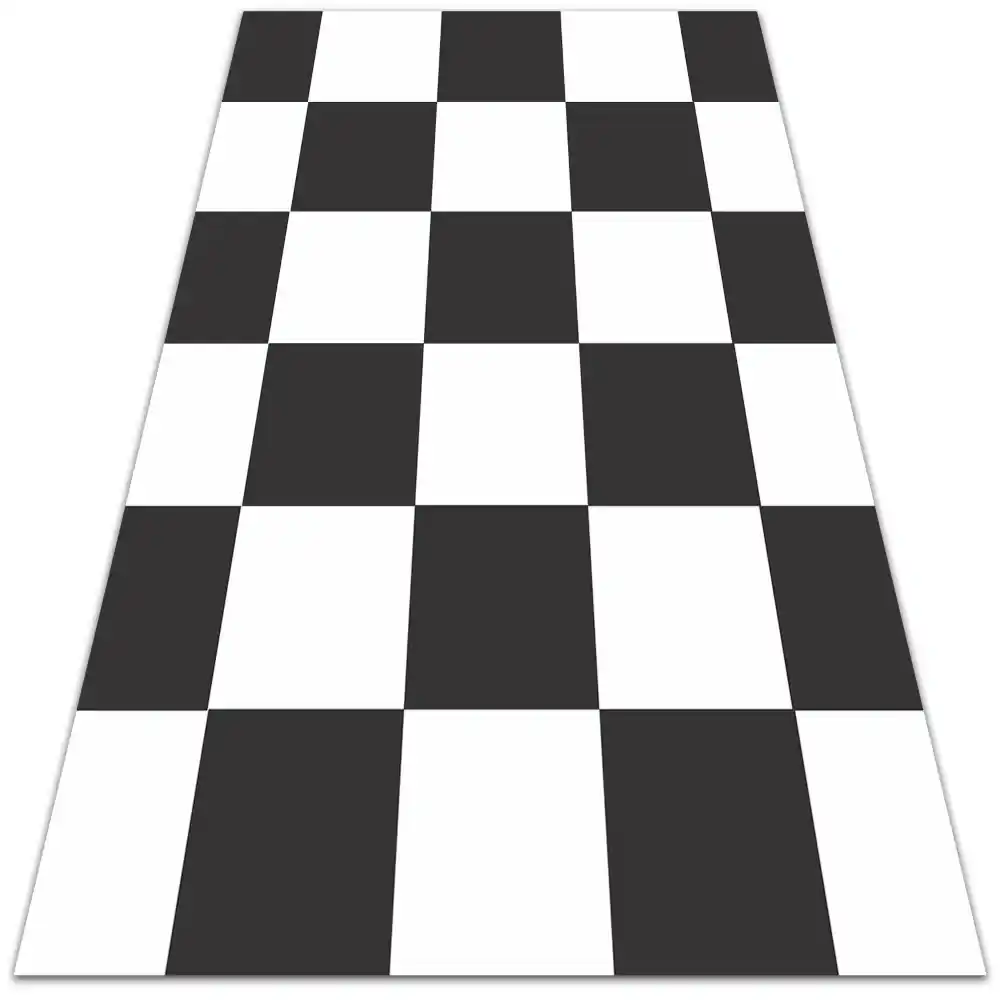 DECOREUM Vnútorné vinylový koberec šachovnica 150x225 cm 90364 | BIANO