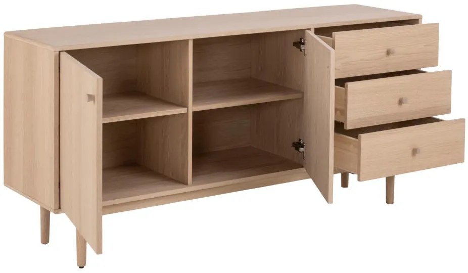 Komoda Aston bělený dub