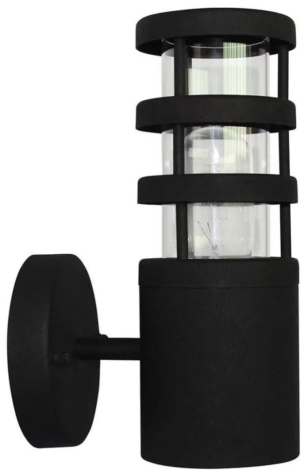 Elstead HORNBAEK-W1 - Vonkajšie nástenné svietidlo 1xE27/60W/230V IP44 čierna