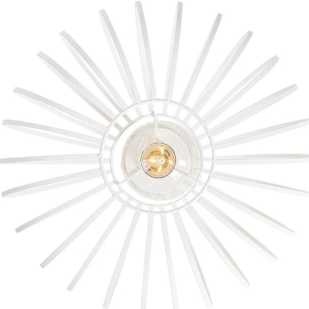 Dizajnové stropné svietidlo biele 39 cm - Johanna