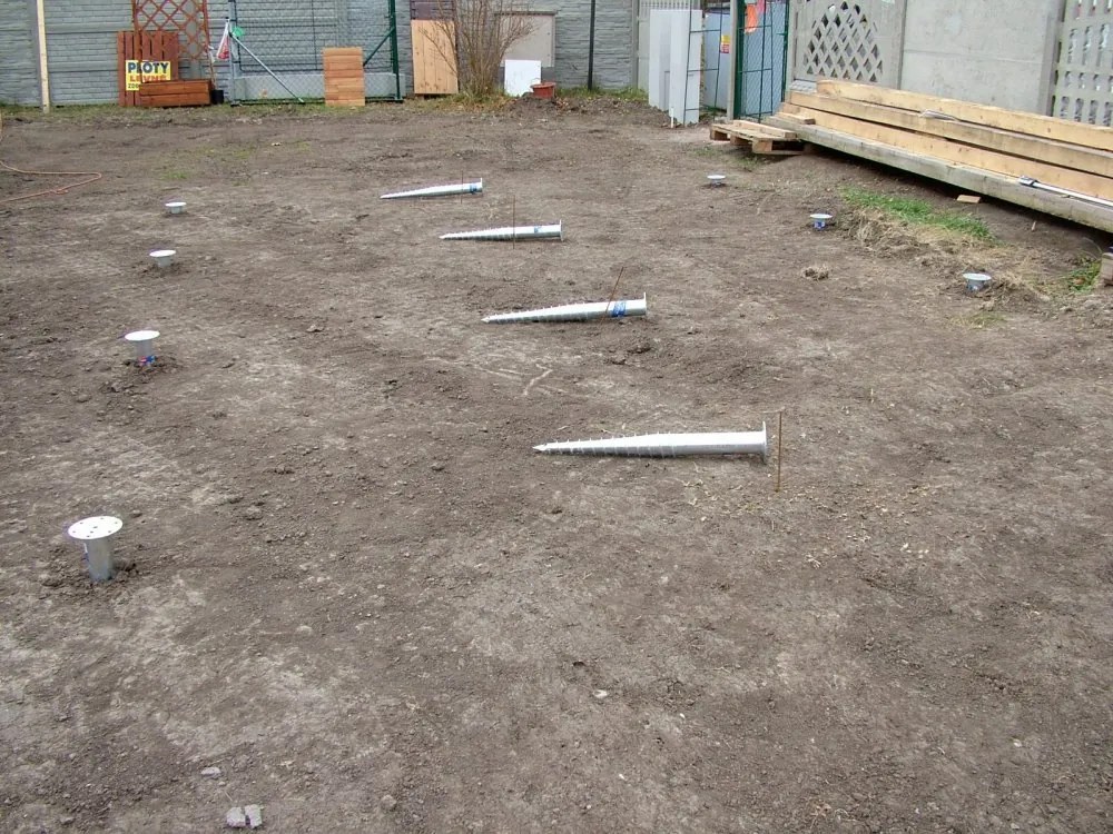 Zemná skrutka 500 mm Lanitplast