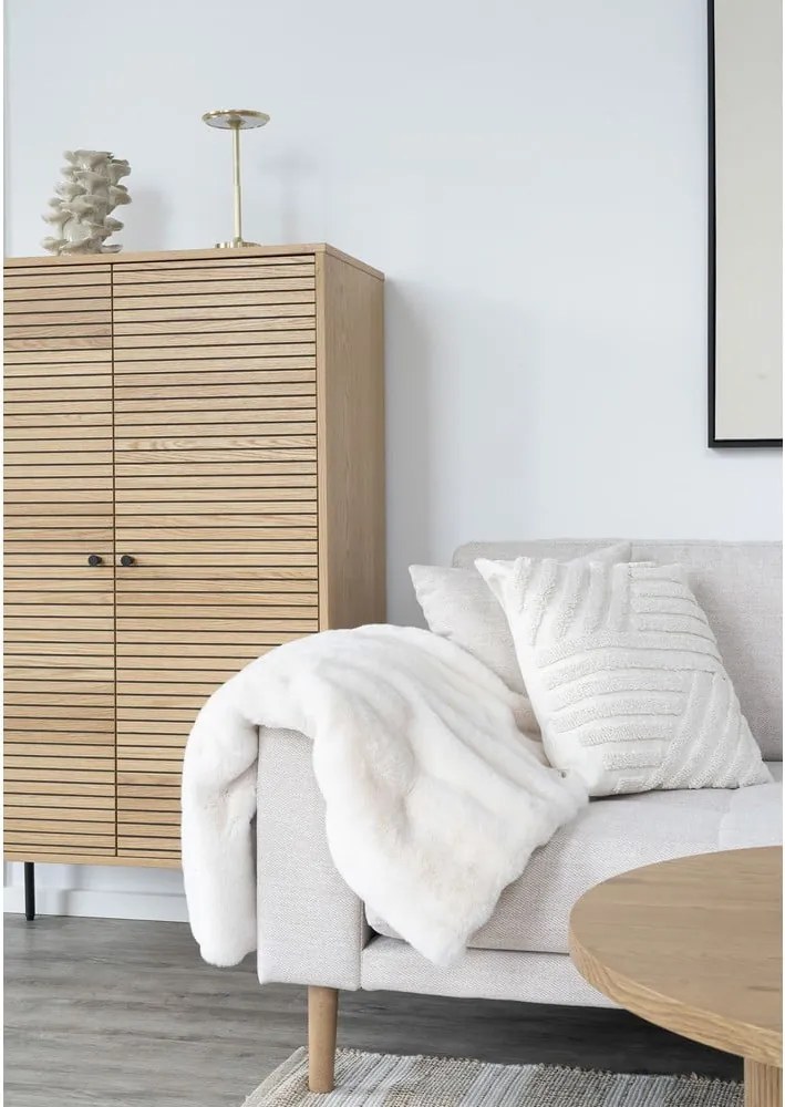 Skrinka v dekore duba v prírodnej farbe 80x130 cm Kyoto – House Nordic