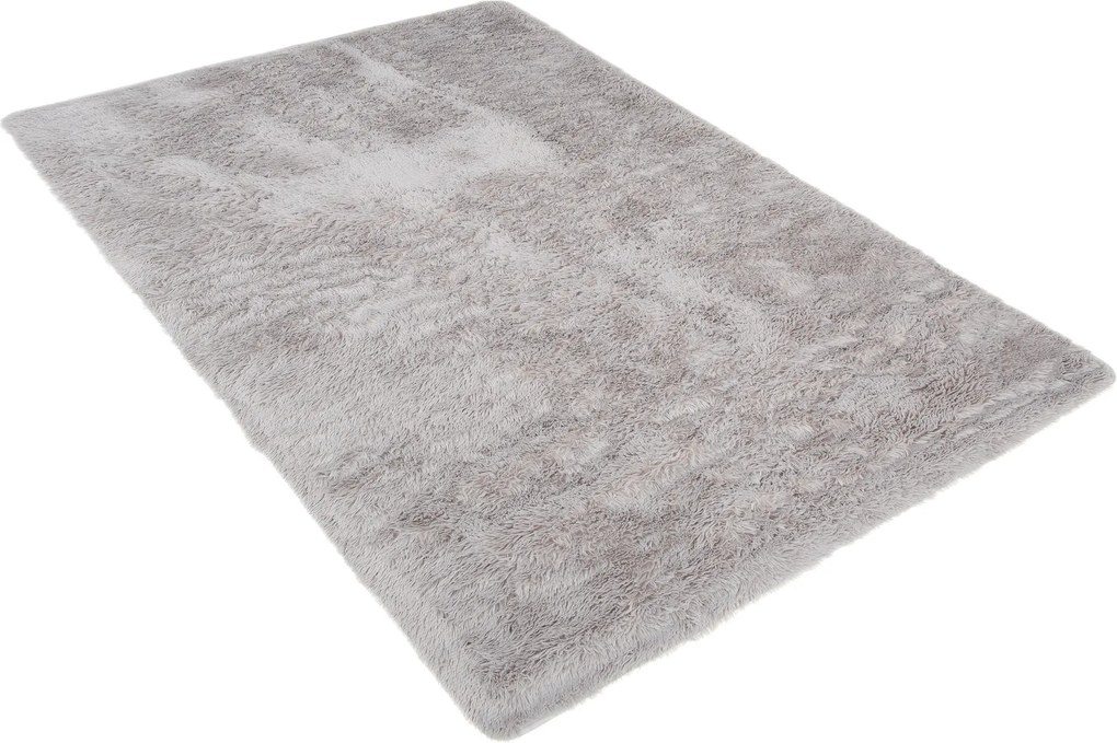 TA Koberec LIGHT GREY LIGHT GREY SILK Sivý Obdĺžnikový Rozmer: 80x150 cm