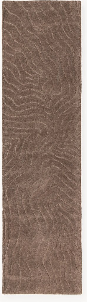 Ručne tuftovaný vlnený behúň Aaron