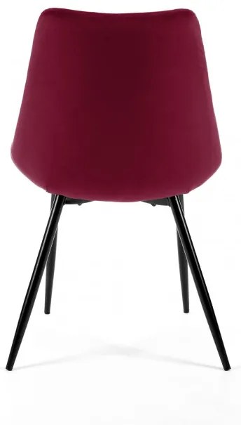 Set štyroch jedálenských stoličiek SJ.0488 burgundy