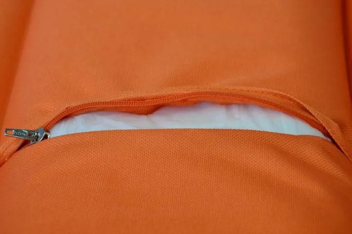Divero 321 Polstrovanie na lehátko - oranžová